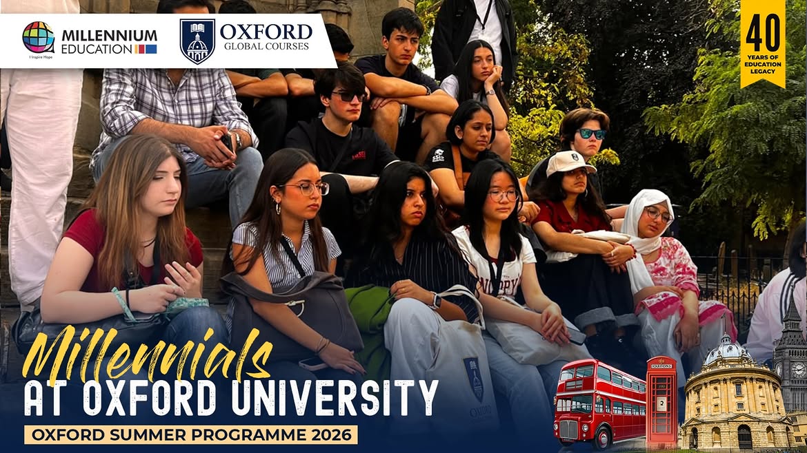 Millennium Students Step into Oxford’s World of Learning, Research and Debate 3 1 3