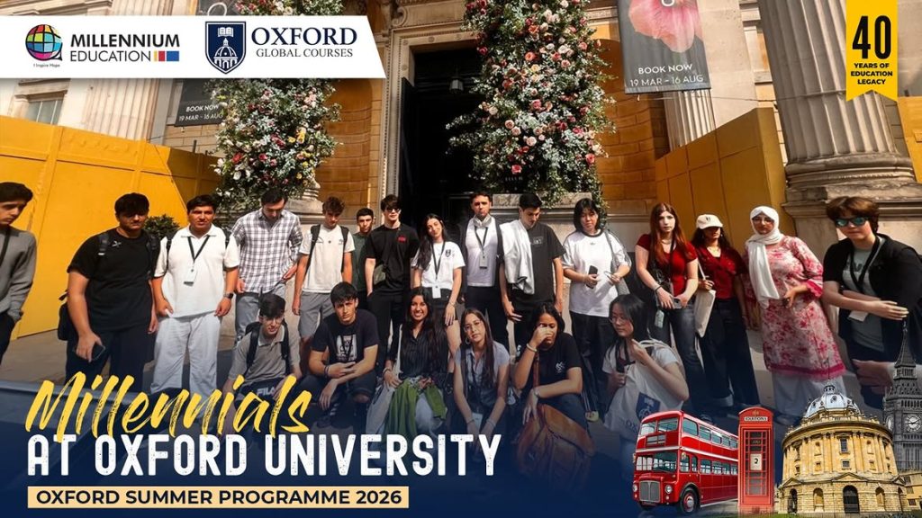 Millennium Students Step into Oxford’s World of Learning, Research and Debate