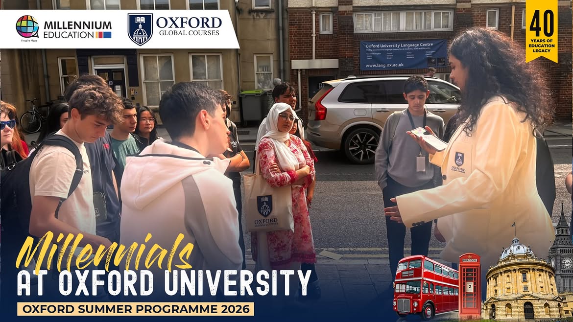 Millennium Students Step into Oxford’s World of Learning, Research and Debate 1 3 5