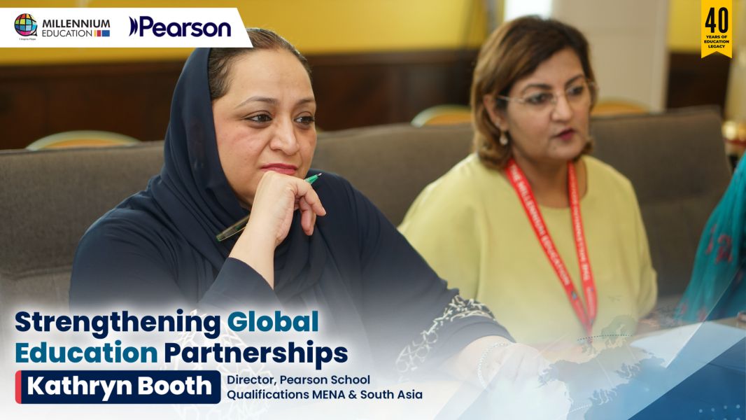 Strengthening Global Education Partnerships: TME Welcomes Pearson Regional Director Kathryn Booth 6 13 1