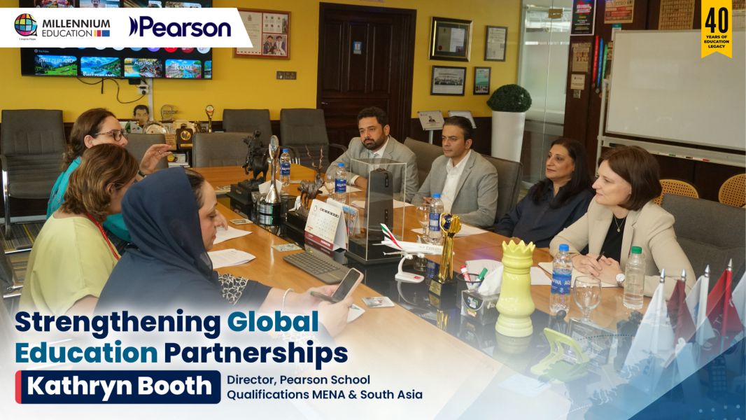 Strengthening Global Education Partnerships: TME Welcomes Pearson Regional Director Kathryn Booth 5 15 1