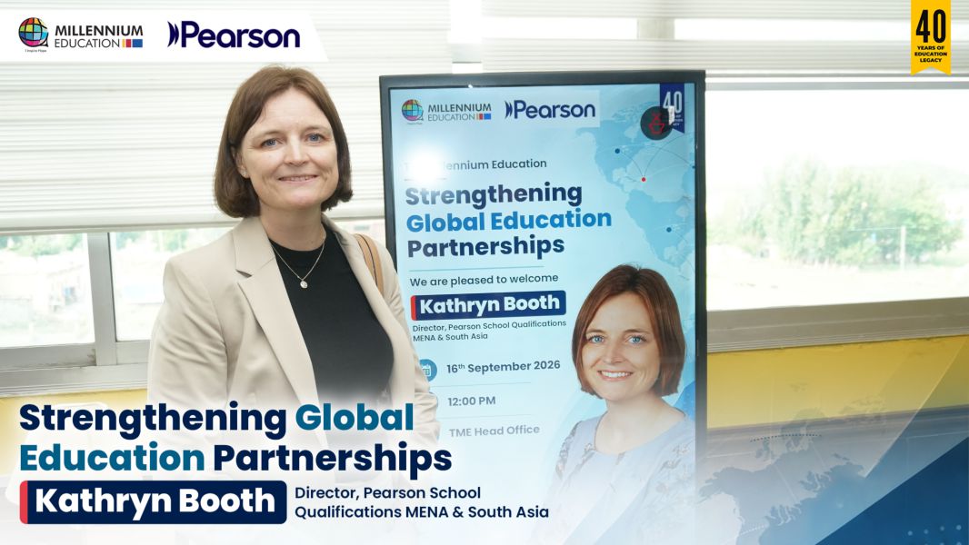 Strengthening Global Education Partnerships: TME Welcomes Pearson Regional Director Kathryn Booth 3 21