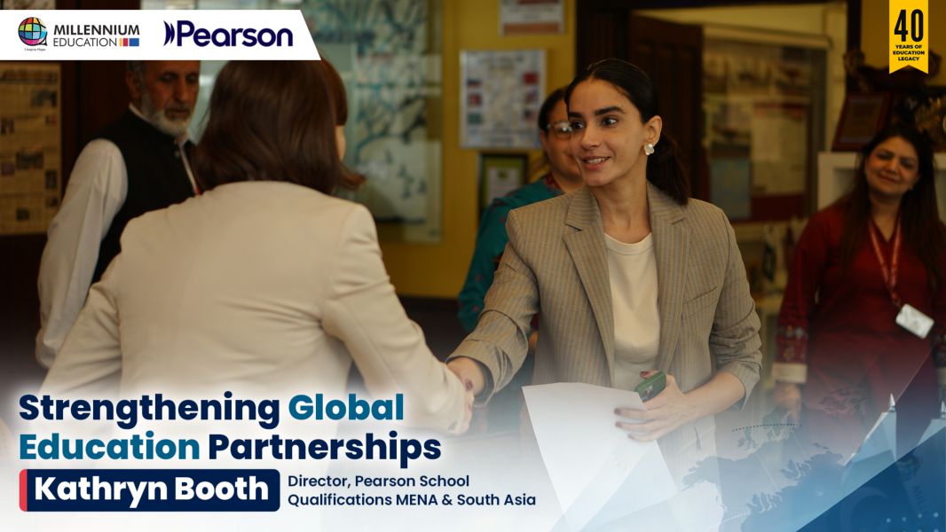 Strengthening Global Education Partnerships: TME Welcomes Pearson Regional Director Kathryn Booth 8 9 1