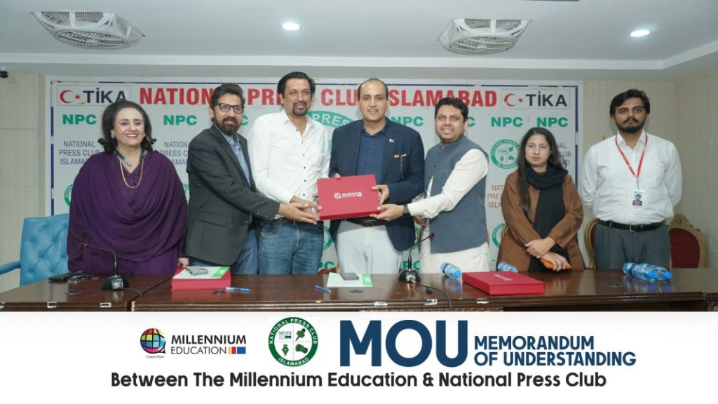 TME Group and National Press Club Sign MoU to Strengthen Educational Collaboration